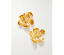 Goldfarbene Ohrringe