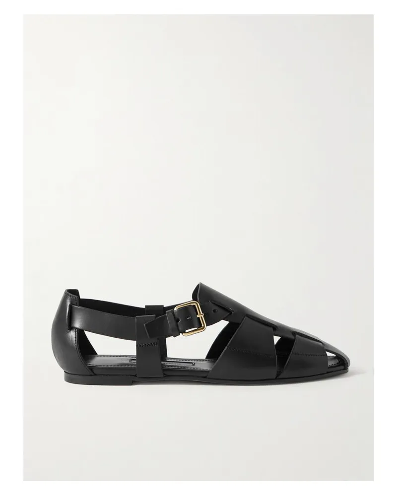 Emme Parsons Ernest Sandalen Aus Leder - Schwarz Schwarz