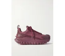Trailgrip Apex2gtx Suede And Textured-leather Sneakers - Burgundy