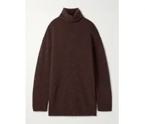 Mirai Cashmere Turtleneck Sweater - Burgundy