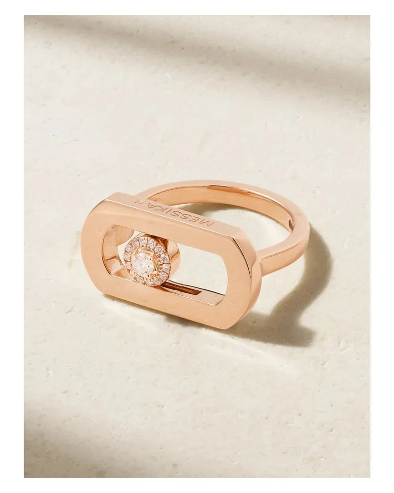 Messika So Move Ring Aus 18 Karat Roségold Mit Diamanten Gold