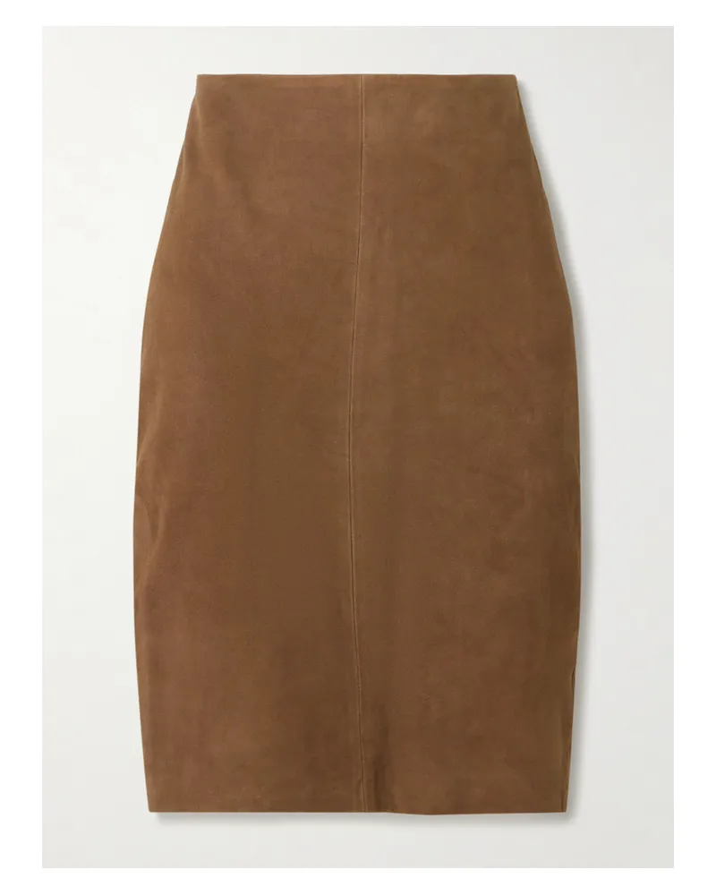 St. Agni Rock Aus Veloursleder - Braun Braun