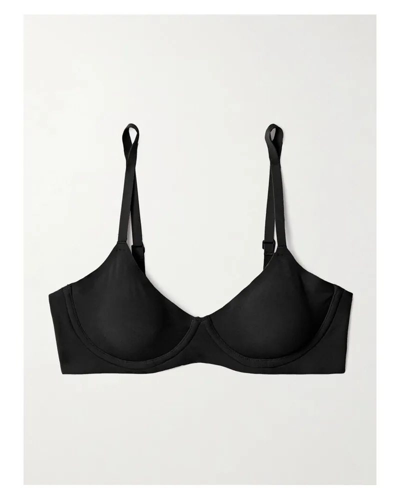 SKIMS Fits Everybody Unlined Demi Bra – Onyx – Bügel-bh - Schwarz Schwarz
