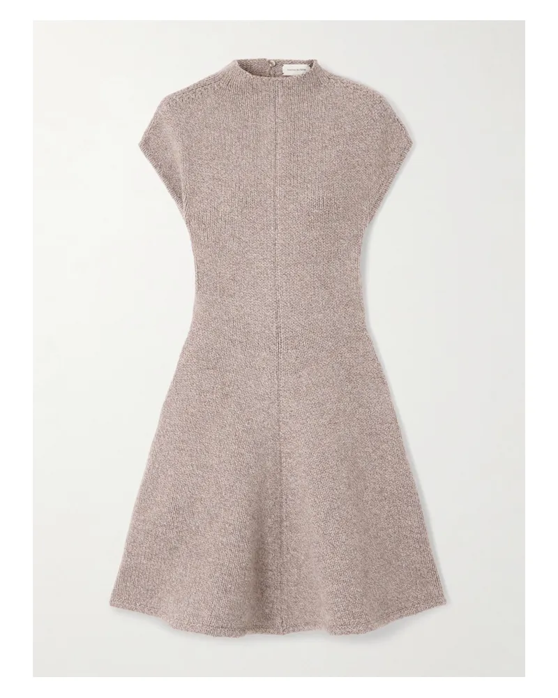 Magda Butrym Minikleid Aus Einer Kaschmirmischung - Neutral Neutral