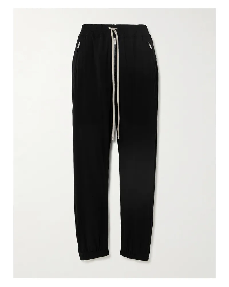 Rick Owens Jogginghose Aus Stretch-jersey - Schwarz Schwarz