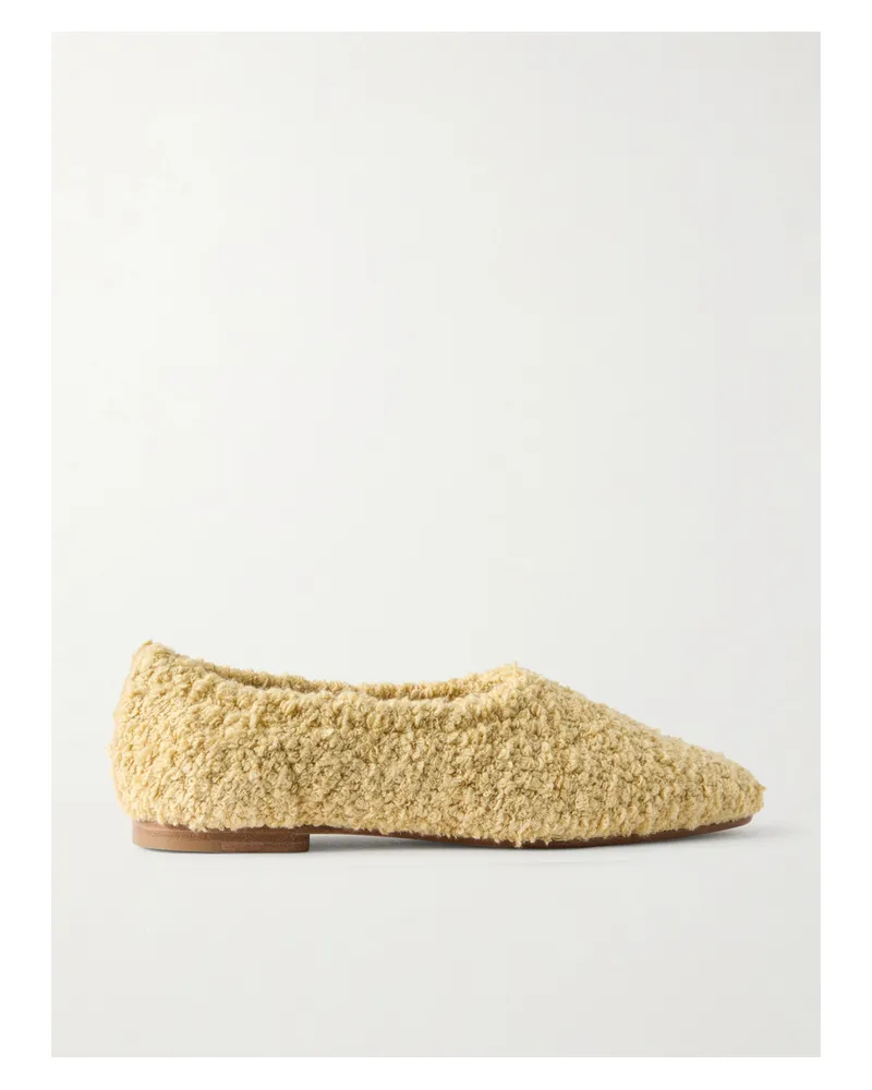 Gabriela Hearst Emperor Bouclé Ballet Flats - Neutrals Neutrals