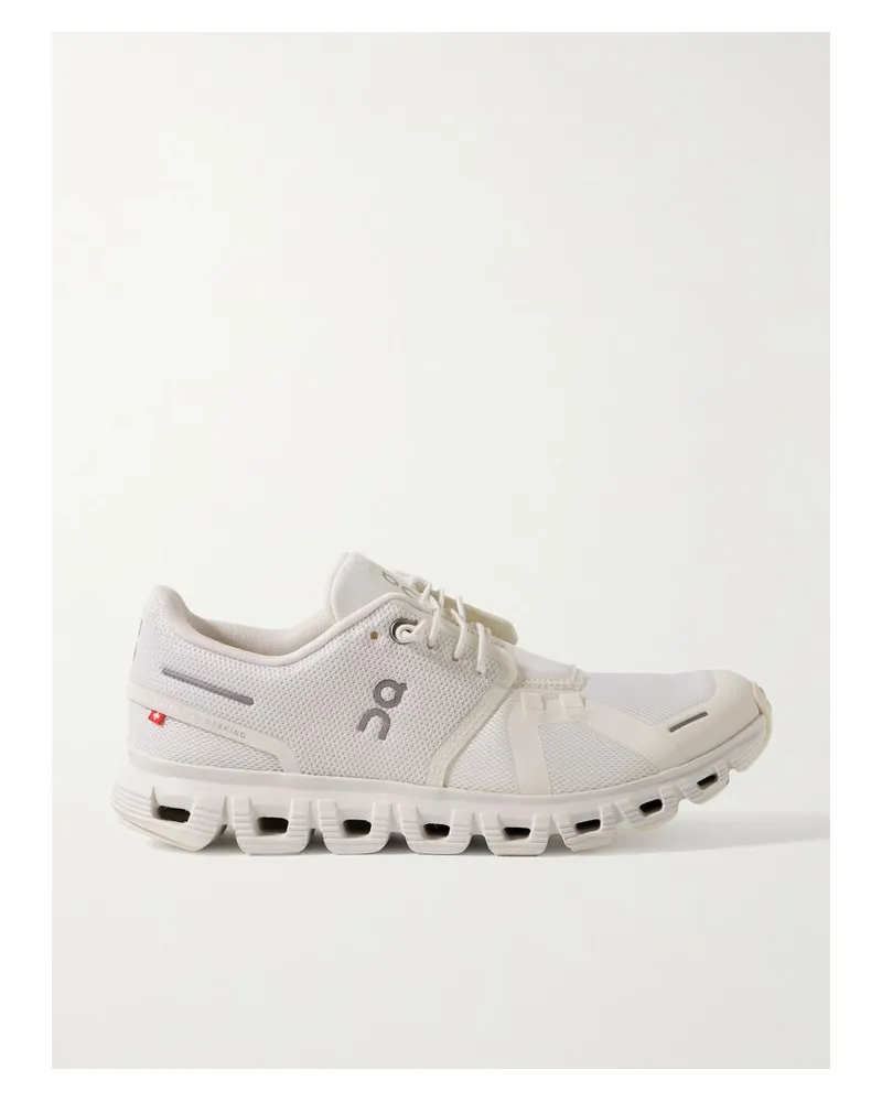 ON Cloud 6 Sneakers Aus Mesh - Weiß Weiß