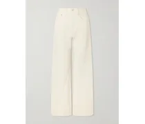 Brie High-rise Wide-leg Jeans - Yellow