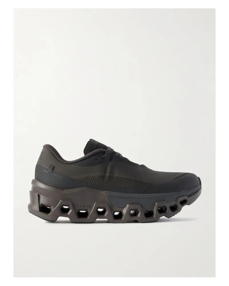ON Post Archive Faction Cloudmonster 2 Sneakers Aus Mesh Mit Gummibesätzen - Braun Braun