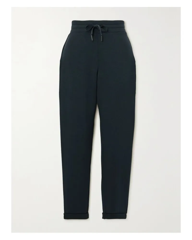Spanx Active Airessentials Verkürzte Jogginghose Aus Stretch-jersey - Schwarz Schwarz
