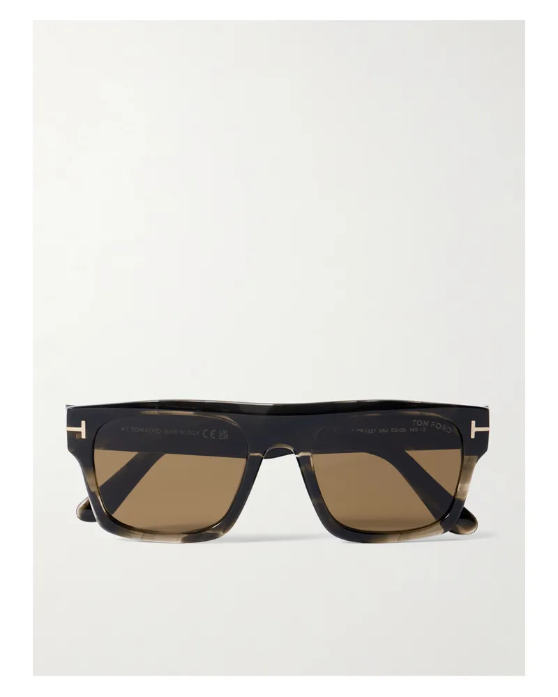 Tom Ford Cyrus Square-frame Tortoiseshell Acetate Sunglasses Tortoiseshell