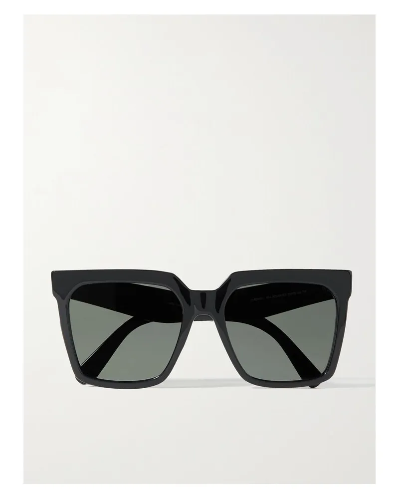 Celine Oversized-sonnenbrille Mit Eckigem Rahmen Aus Azetat - Schwarz Schwarz
