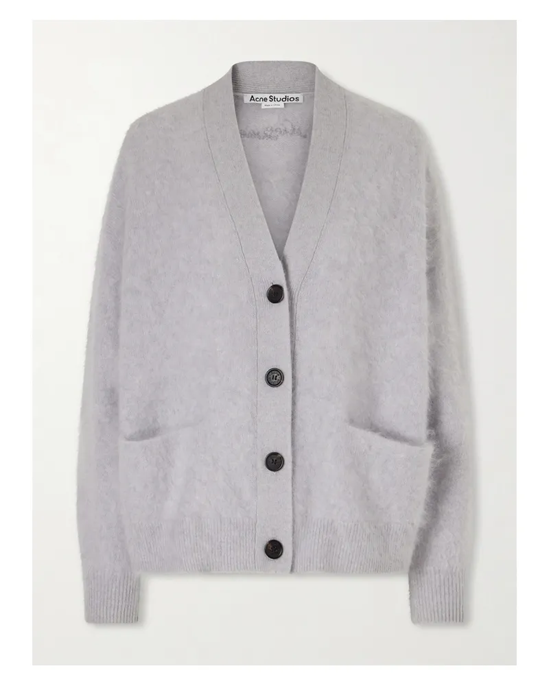 Acne Studios Cashmere Cardigan - Gray Gray