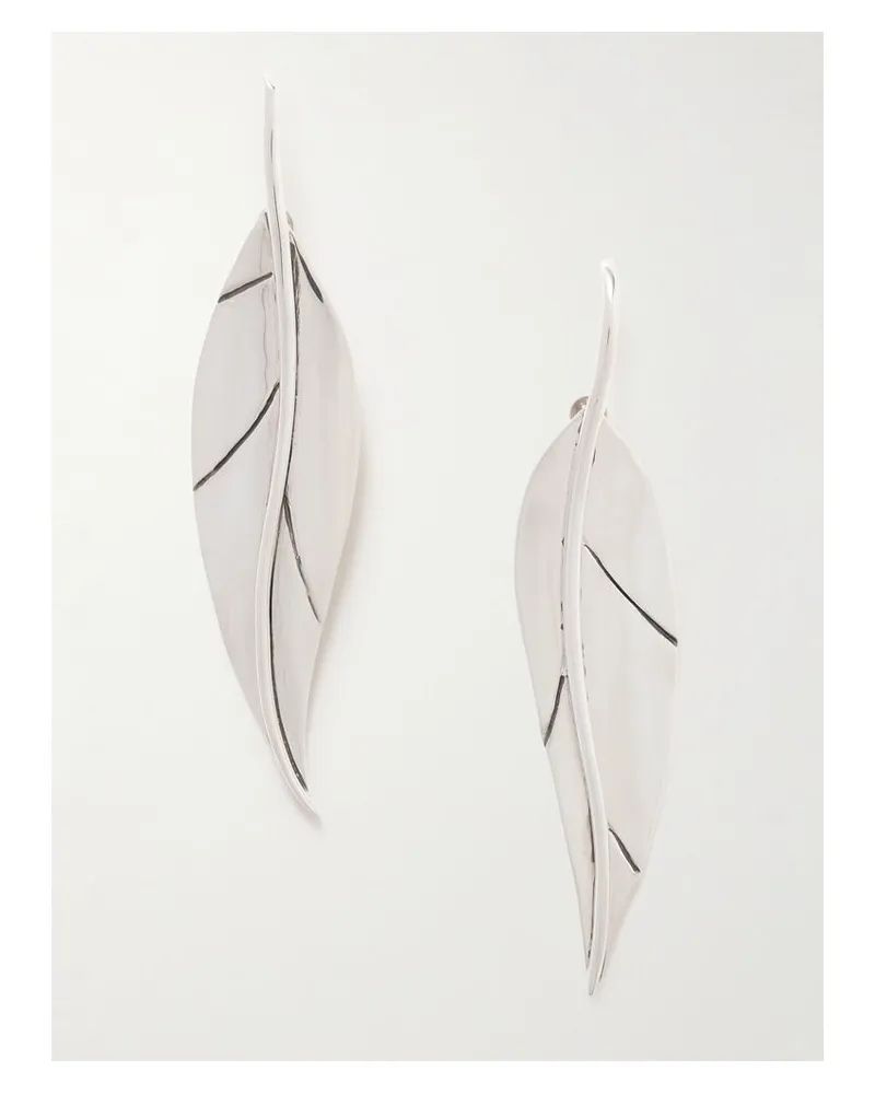 Sophie Buhai Leaf Ohrringe Aus Silber Silber
