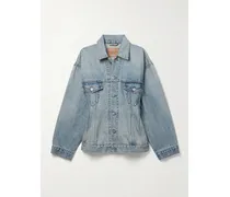 Hourglass Oversized-jeansjacke - Blau