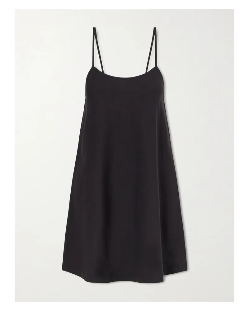 LIDO Cotton Mini Dress - Black Black