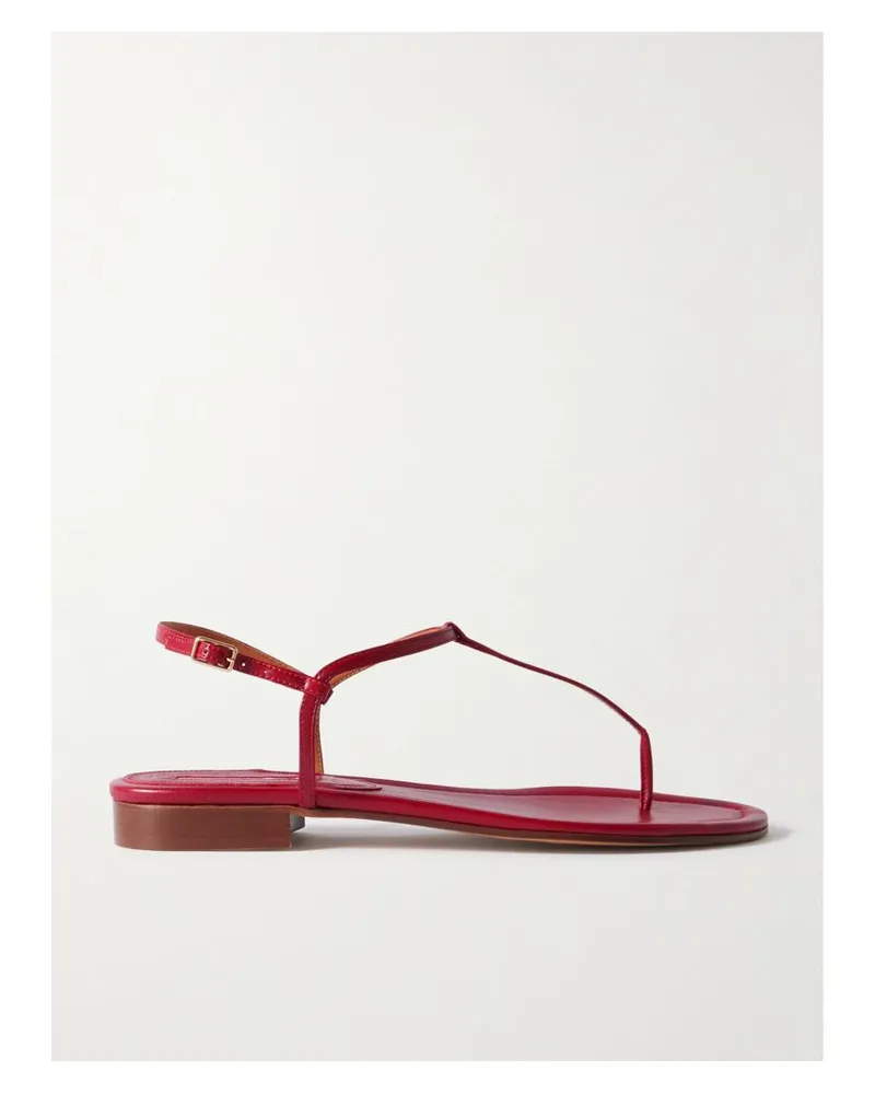 Emme Parsons Cecilia Sandalen Aus Leder - Rot Rot