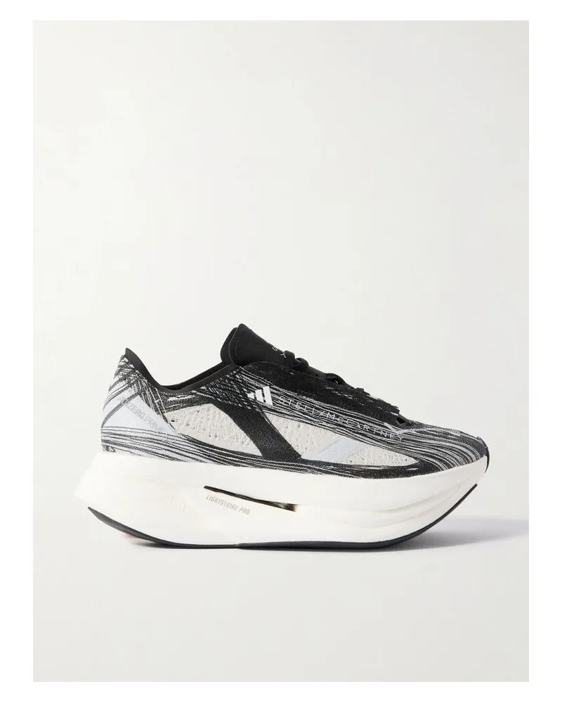 adidas Prime X 2.0 Sneakers Aus Strung-material Mit Überstehender Sohle - Grau Grau