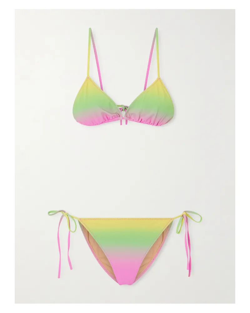 LIDO Venti Triangel-bikini Mit Farbverlauf - Mehrfarbig Mehrfarbig