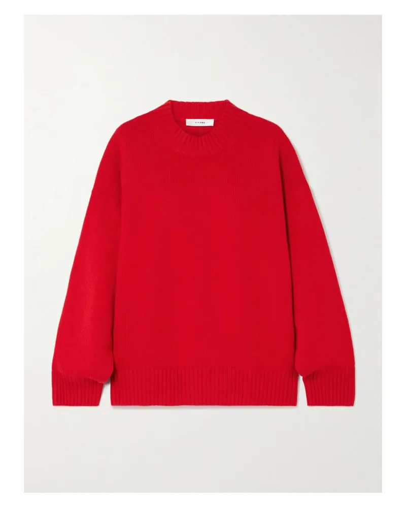 Frame Denim Kaschmirpullover - Rot Rot