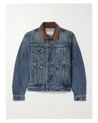 Nili Lotan Chesney Jeansjacke Blau