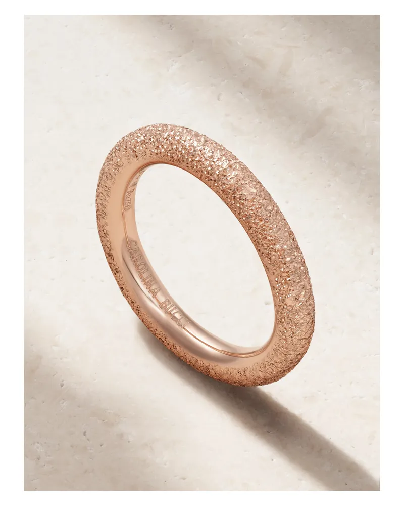 Carolina Bucci Florentine Ring Aus 18 Karat Roségold Gold