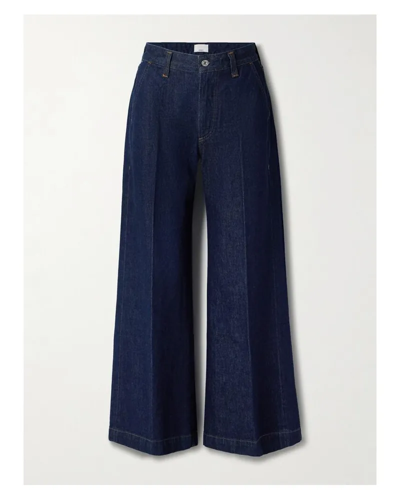 Citizens of humanity Argent Beverly Hoch Sitzende Jeans Mit Weitem Bein - Blau Blau