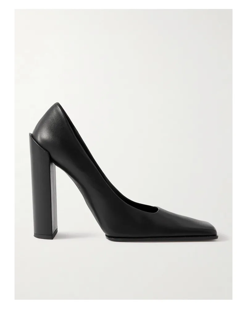 Alaïa 90 Calf Hair Pumps - Black Black