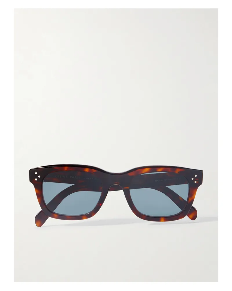 Celine Sonnenbrille Mit D-rahmen Aus Azetat In Hornoptik - Braun Braun