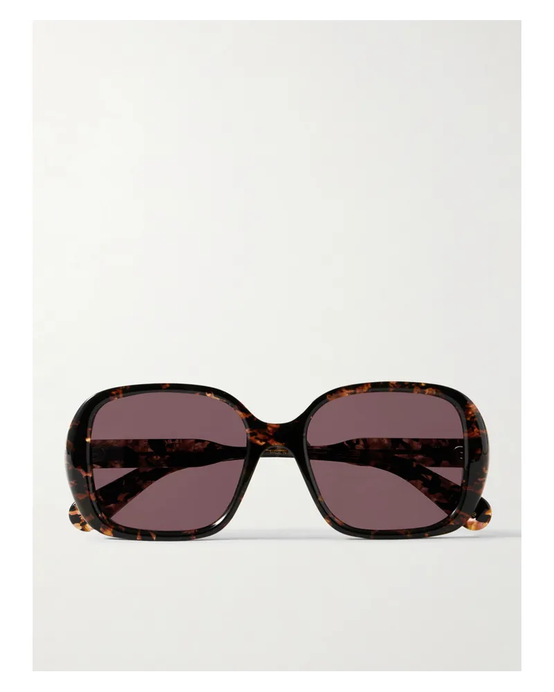 Chloé Gayia Oversized-sonnenbrille Horn