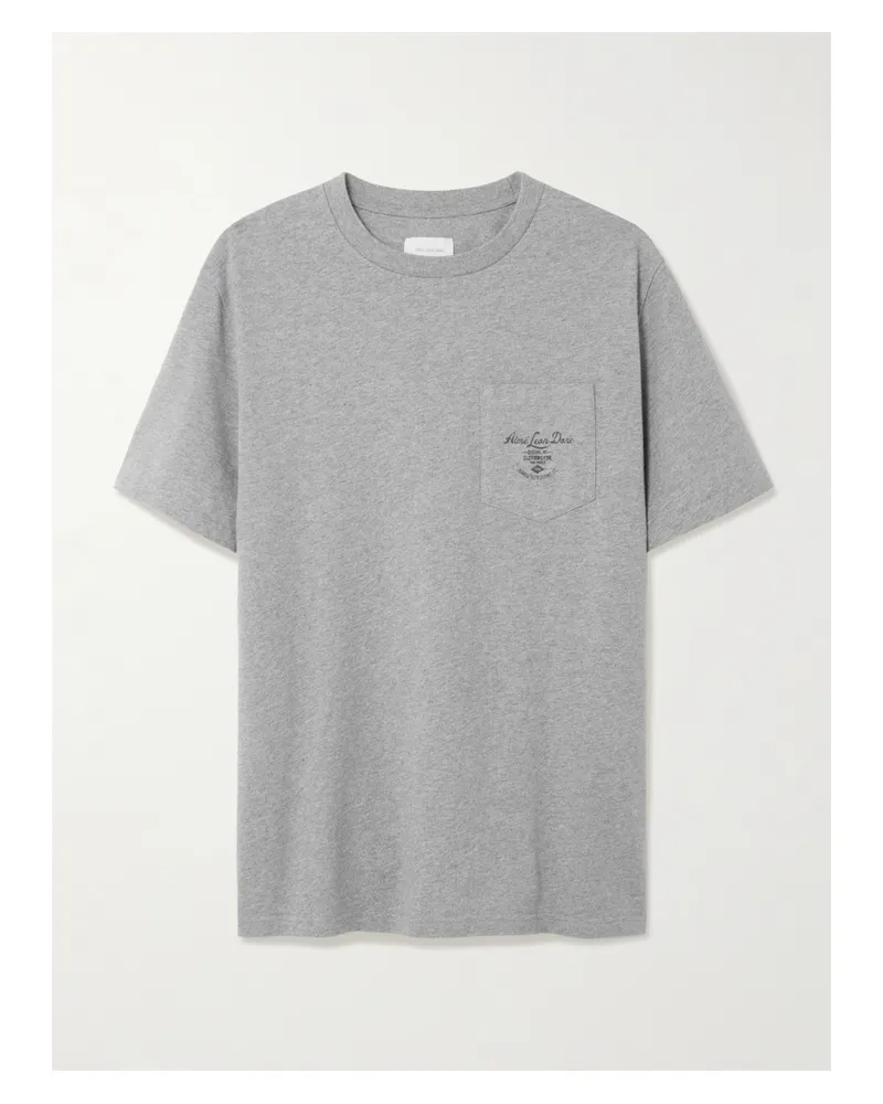 Aimé Leon Dore Clothier Printed Cotton-jersey T-shirt - Gray Gray