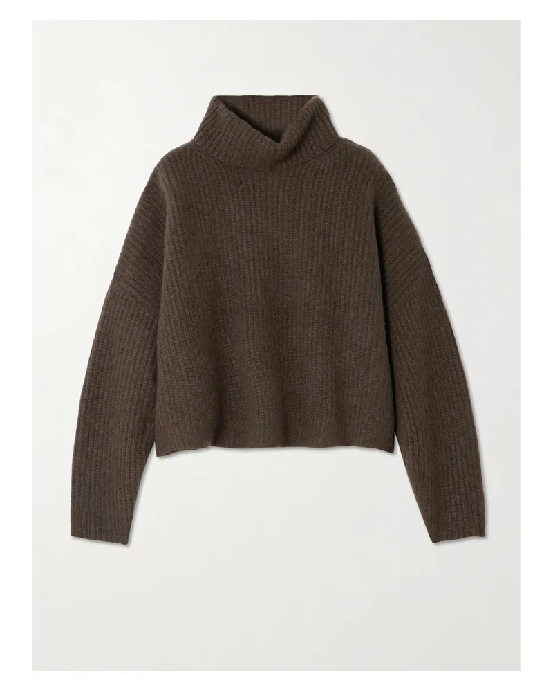 arch4 Delphine Rollkragenpullover Aus Biokaschmir - Braun Braun