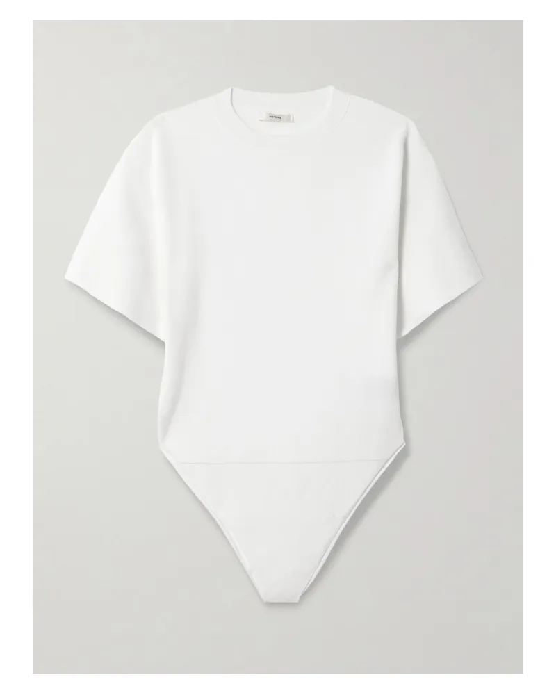 Haikure Talya Cotton Bodysuit - White White