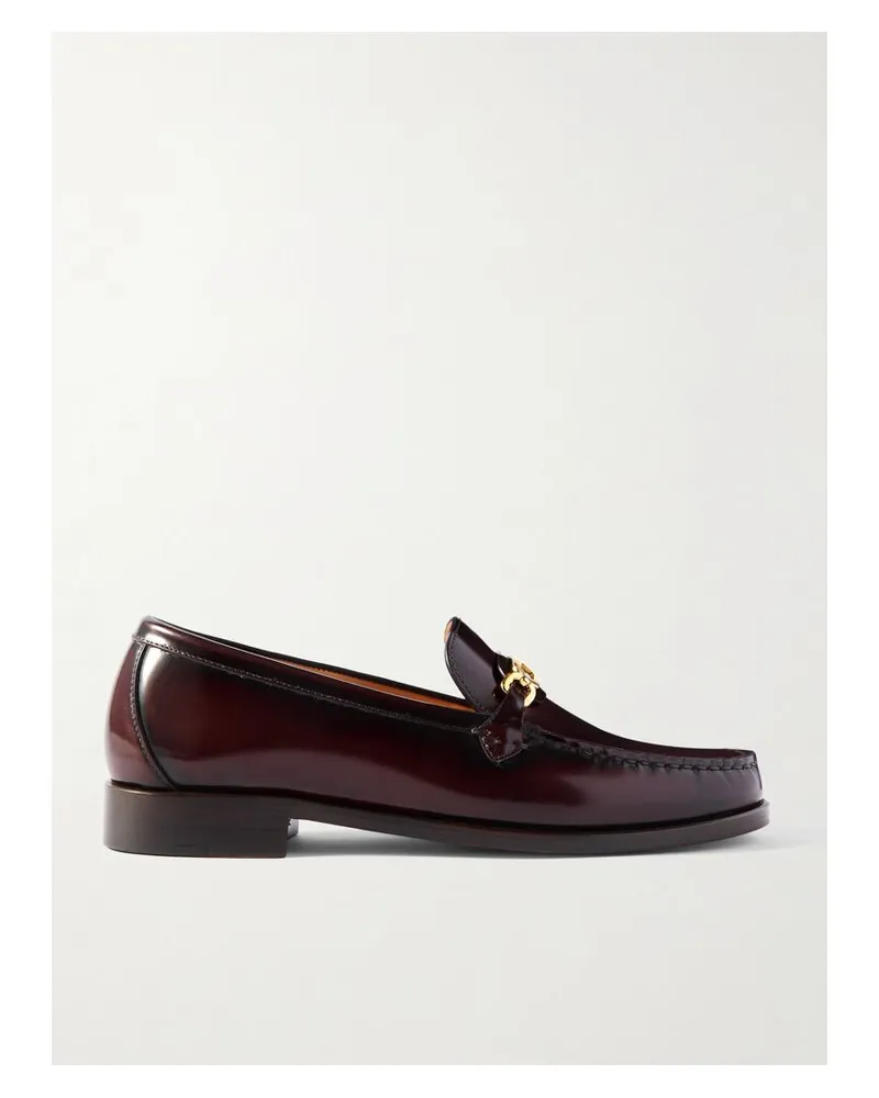 Tom Ford Loafers Aus Leder Mit Verzierung - Burgunder Burgunder