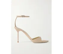 Lidia Sandalen Aus Lackleder - Creme