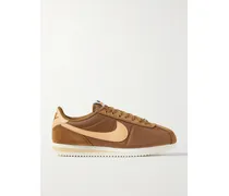 Cortez Sneakers Aus Shell Mit Besätzen Aus Veloursleder Und Leder - Braun