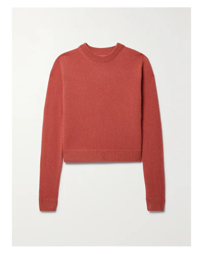 The Elder Statesman Kaschmirpullover - Pink Pink