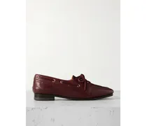 Pathy Bootsschuhe Aus Leder - Burgunder