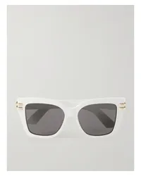 Dior Cdior S1i Oversized-sonnenbrille Elfenbein