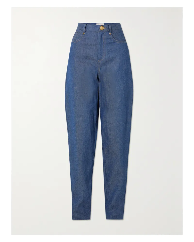 Zimmermann Matchmaker Hoch Sitzende Jeans - Blau Blau