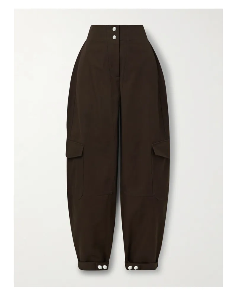 Co Cargohose Aus Baumwoll-canvas - Braun Braun