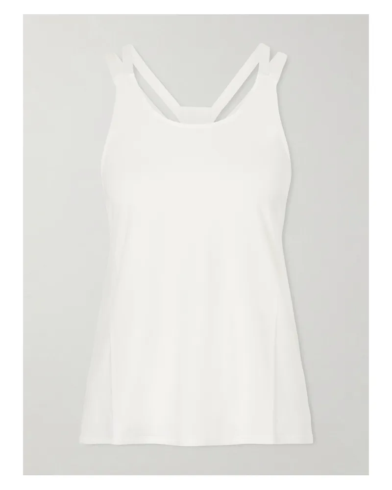 Eres Allyson Tanktop Aus Stretch-jersey Mit Stickerei - Weiß Weiß