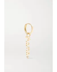 Alison Lou Mama Huggy Creole aus 14 Karat  mit Diamant Gold