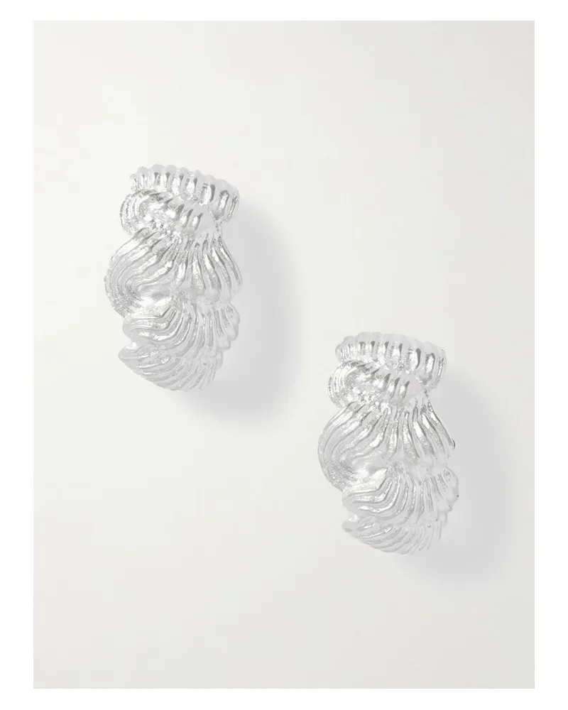 Completedworks Versilberte Ohrringe Silber