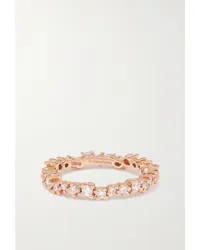 Suzanne Kalan Eternity Ring aus 18 Karat Rosé mit Diamanten Gold