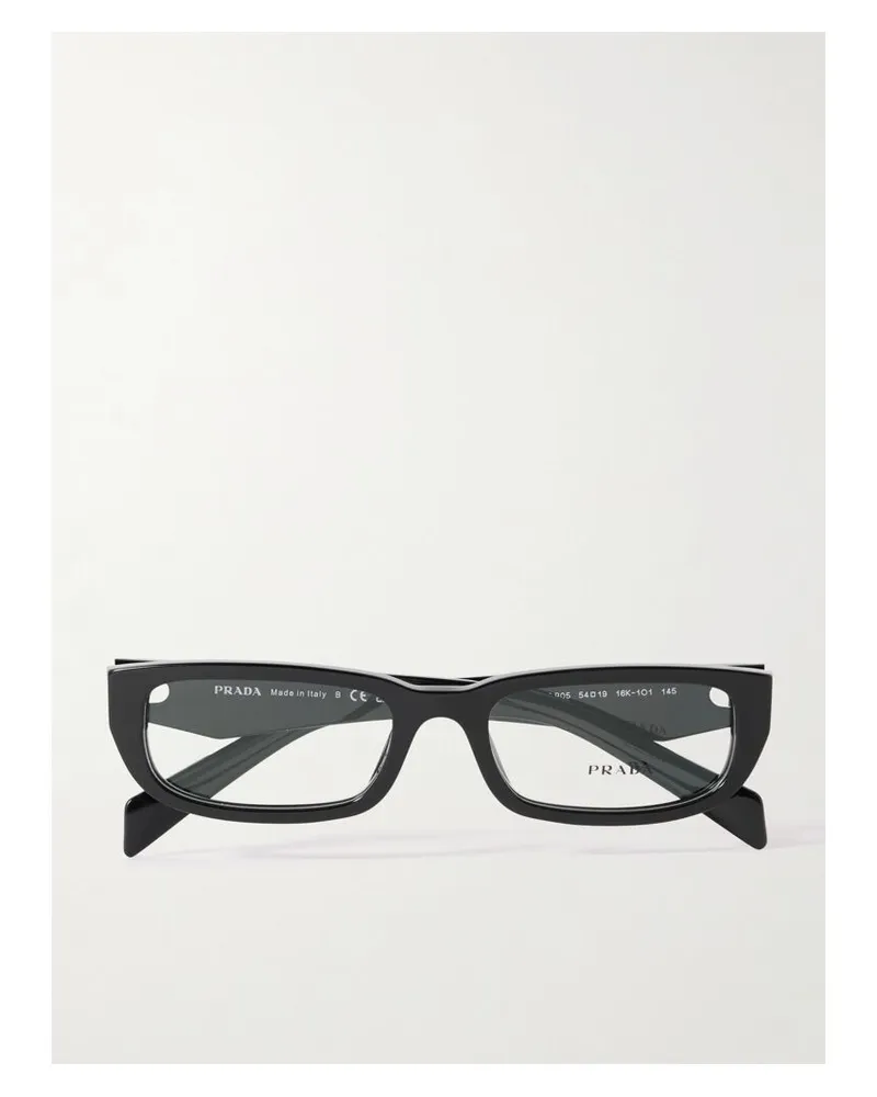 Prada Symbole Brille Aus Azetat - Schwarz Schwarz