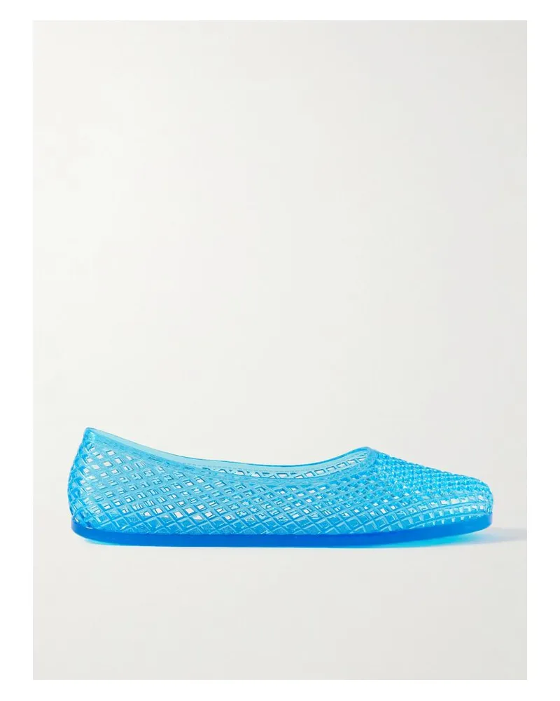 Ancient Greek Sandals Iro Ballerinas Aus Pvc - Blau Blau