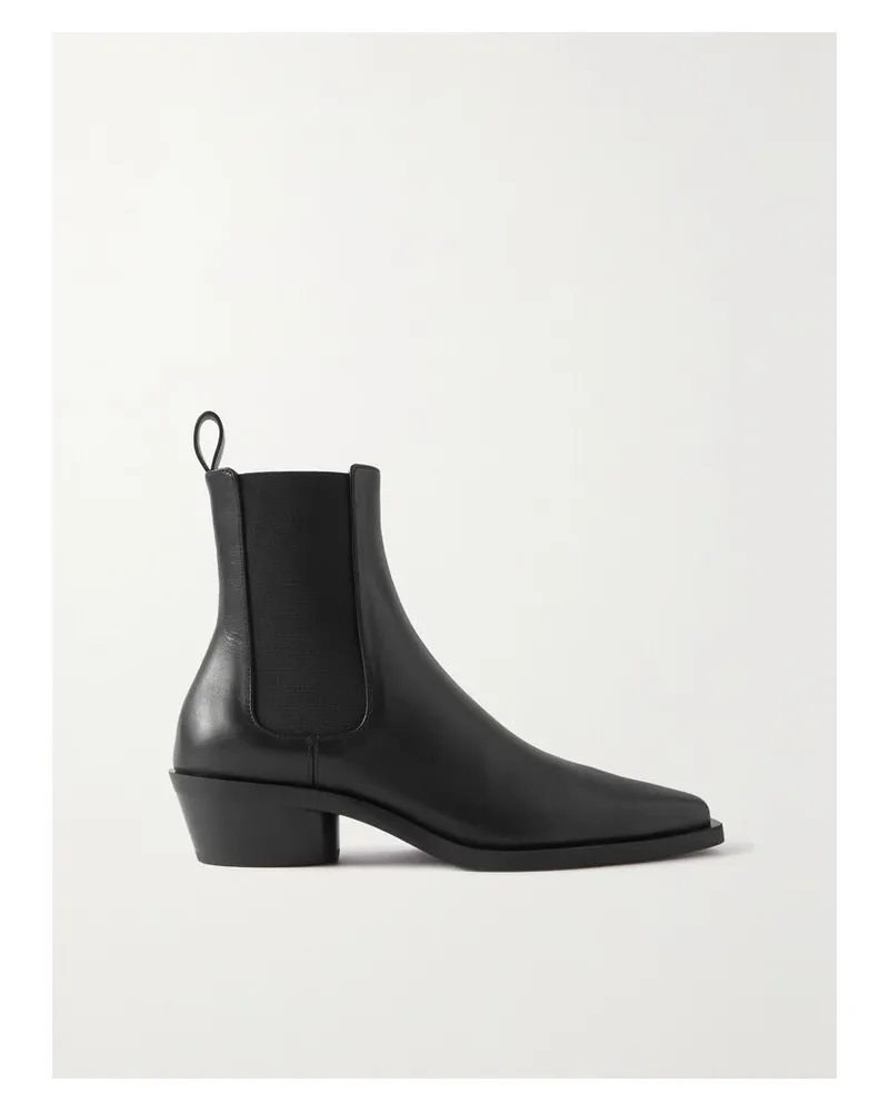 Proenza Schouler Bronco Chelsea Boots Aus Leder - Schwarz Schwarz