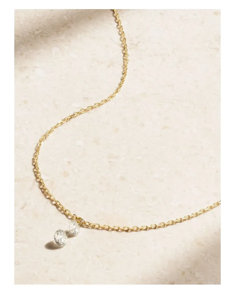 MIZUKI Kette Aus 14 Karat Gold Mit Diamanten Gold