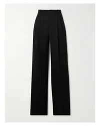 Saint Laurent Bundfaltenhose Schwarz